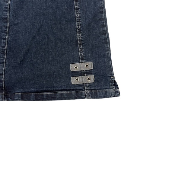 SOLD 🔴 Emotions jeans denim skirt with shorts size 11 fits W34 blue - Picture 7 of 13